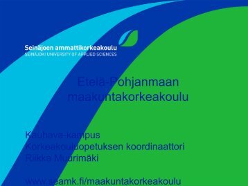 SEAMK (pdf) - Kauhava