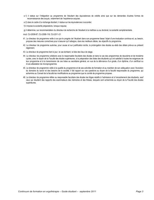Page couverture Guide Ã©tudiant A07 - FacultÃ© de mÃ©decine