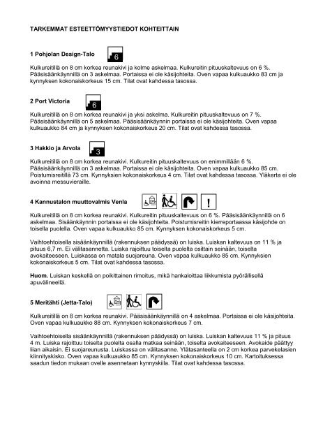 Kokkolan asuntomessujen esteettÃ¶myyskartoitus.pdf - Asuntomessut