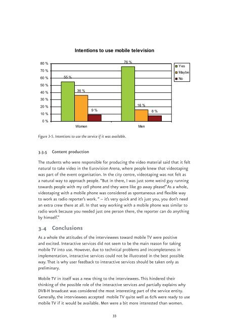 FinPilot2 Final Report â User Acceptance of Mobile TV Services ...