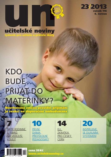 KDO BUDE PÅIJAT DO MATEÅINKY? - UÄitelskÃ© noviny