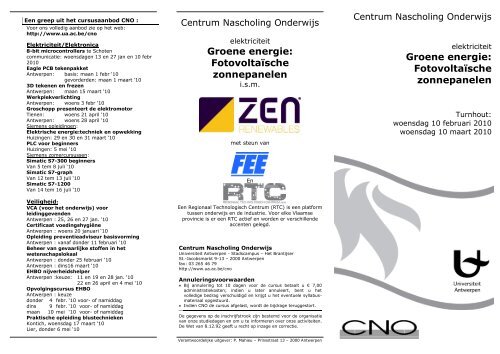 CNO folder CST - RTC Limburg