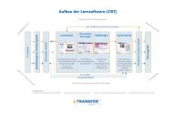 Aufbau der Lernsoftware (CBT) - GWS Netzwerk