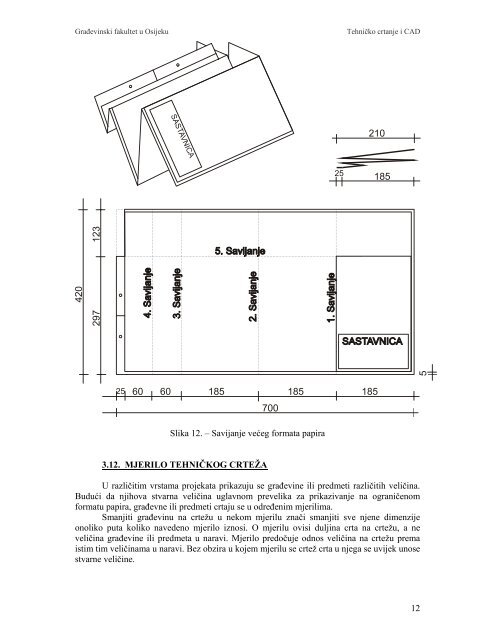 TEHNIÄKO CRTANJE i CAD Osijek, 2006.