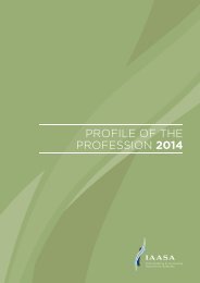 PROFILE OF THE PROFESSION 2014