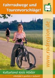 Fahrradwege und Tourenvorschläge! - Stadt Nieheim