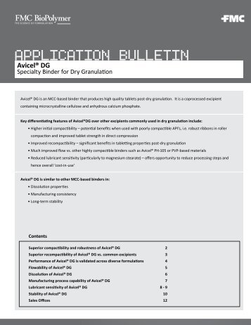 Final DG Application Bulletin.pdf - FMC BioPolymer