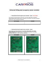 Universal Airbag seat occupancy sensor emulator - noimmo