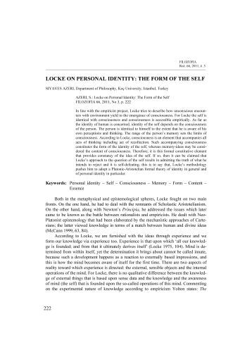 Locke essay concerning human