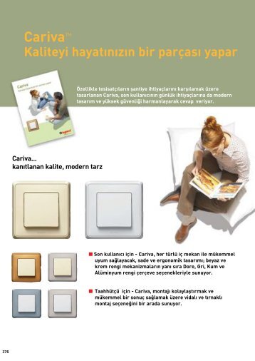 Legrand 2011-2012 Genel Katalog Sayfa 376 - 381 (558 KB, PDF)