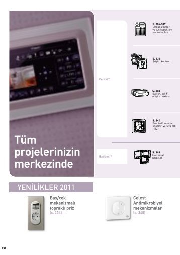 Legrand 2011-2012 Genel Katalog Sayfa 292 - 315 (1,96 MB, PDF)