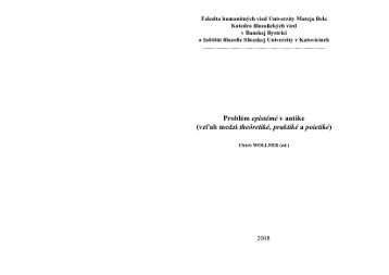 Teoreticke-prakticke - Aristoteles, Foucault, Sokrates ... - Webnode