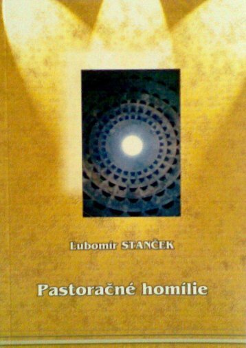 PastoraÄnÃ© homÃ­lie - Evanjelizacia