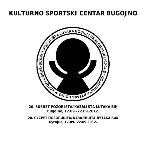 20. SUSRET POZORISTA/KAZALISTA LUTAKA BiH - KSC Bugojno