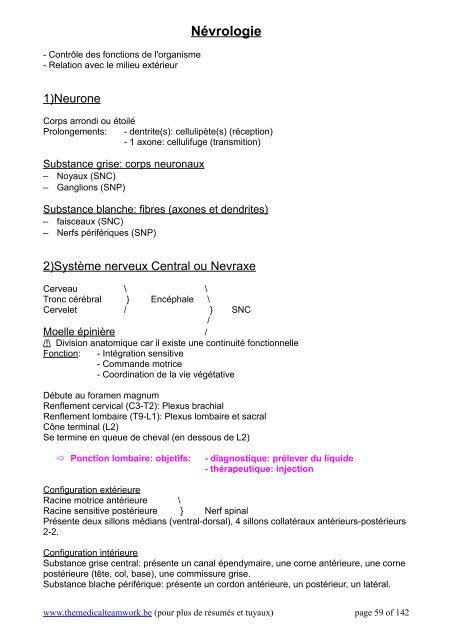 Anatomie générale systématique et fonctionnelle - The Medical ...