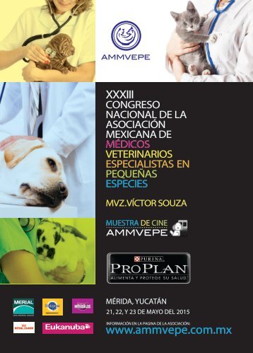 Revista del XXXIII Congreso Nacional AMMVEPE 2015