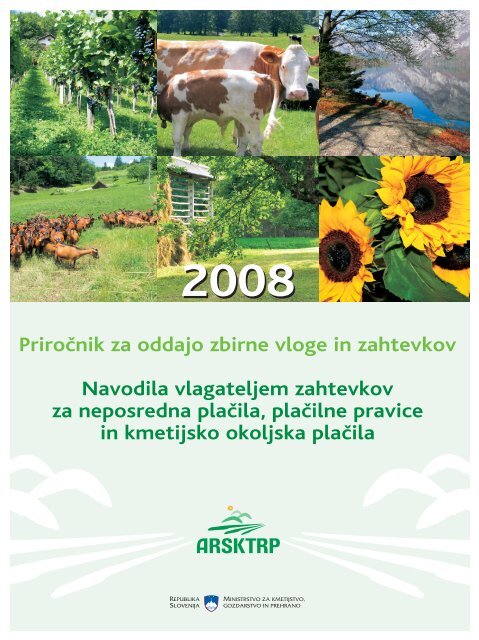 PriroÄnik za oddajo zbirne vloge in zahtevkov in Navodila ...