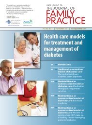 Health care models for treatment and management of diabetes