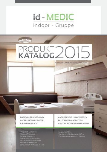 id-MEDIC - Produktkatalog 2015