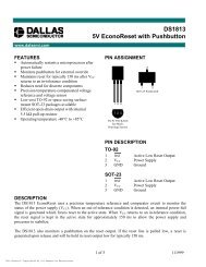 DS1813 5V EconoReset with Pushbutton