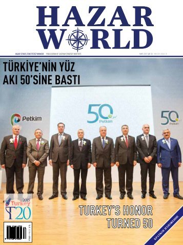 Hazar World - Sayı:30 - Mayıs 2015