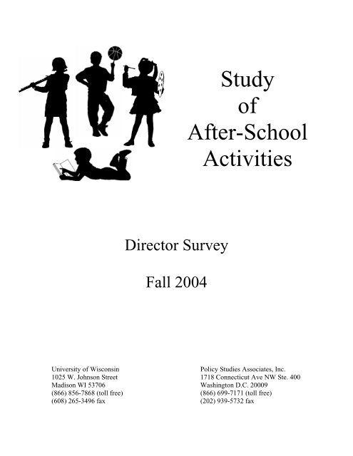 Program Director Survey - Early Child Care and After-School Care