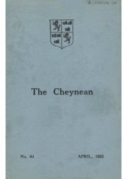 Apr 1952 Cheynean corrected - Sloane Grammar School Hortensia ...