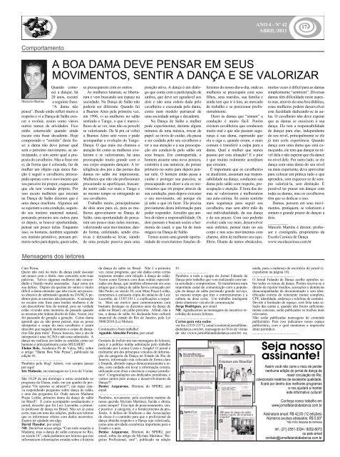 Ed. 042 - Agenda da DanÃ§a de SalÃ£o Brasileira