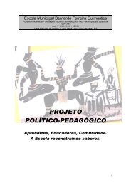 PROJETO POLÃTICO-PEDAGÃGICO - GestÃ£o Escolar