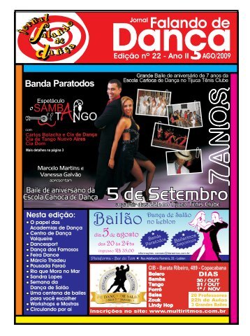 Ed. 022 - Agenda da DanÃ§a de SalÃ£o Brasileira