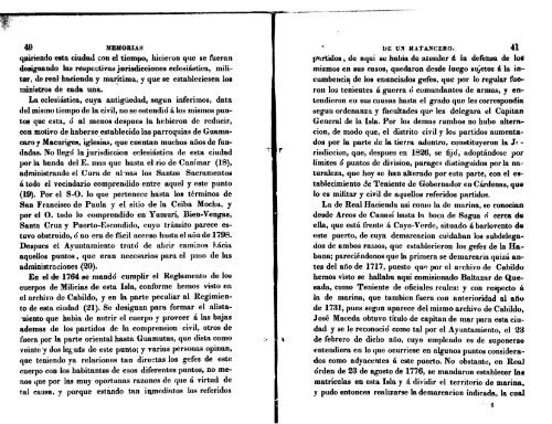 APUNTES HISTORIA DE LA ISLA DE CUBA, - Matanzas