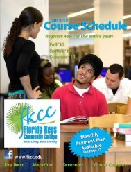 FKCC Schedule of Course Offering for 2012 2013 - KeyWestCity.com