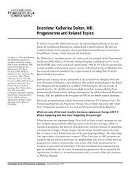 Interview: Katharina Dalton, MD - Natural-Progesterone-Advisory ...