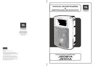 JS081A e JS101A - jbl selenium
