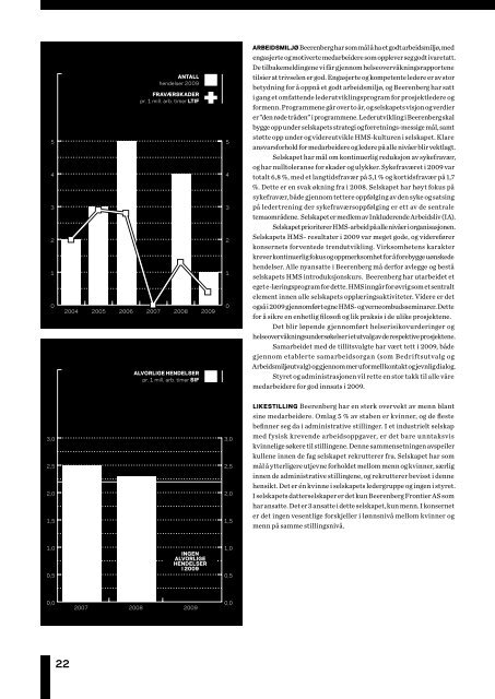 Last ned Ã¥rsrapport for 2009 her (pdf) - Beerenberg