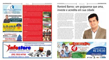 Ronierd Barros: um grajauense que ama, investe e ... - Grajaú de Fato
