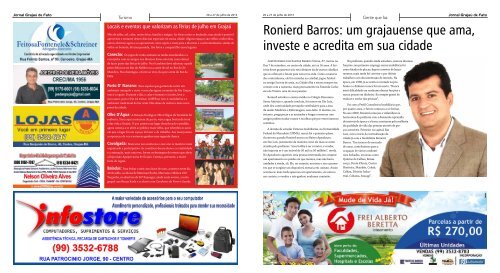 Ronierd Barros: um grajauense que ama, investe e ... - Grajaú de Fato