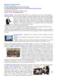 Informativo Semanal do dia 25 de Agosto - Diocese de Erexim