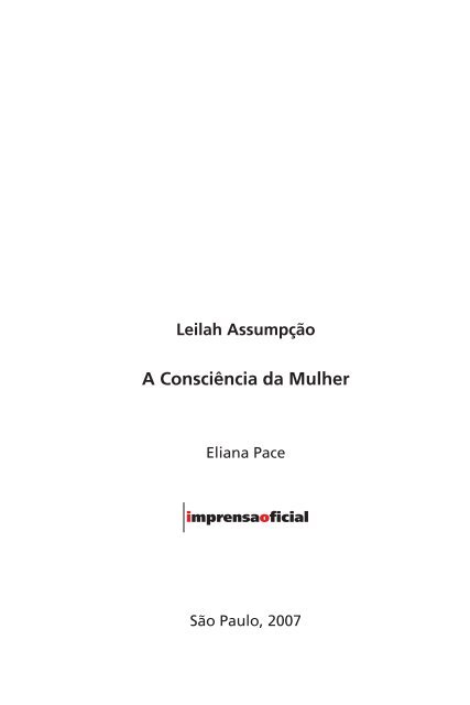 versÃ£o pdf - Livraria Imprensa Oficial