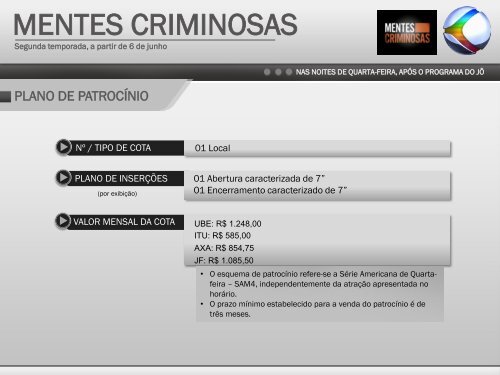 MENTES CRIMINOSAS