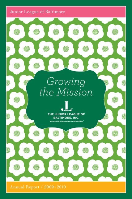 Growing the Mission - Junior League of Baltimore