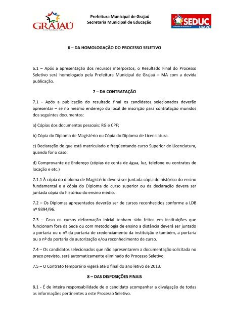 contendo apenas 42 vagas ao invés das 292. E ... - Grajaú de Fato