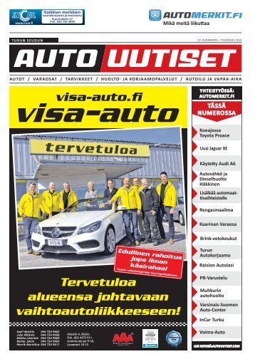 Turun seudun Autouutiset 13.5.2015