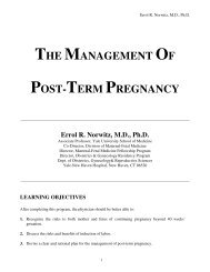 THE MANAGEMENT OF POST-TERM PREGNANCY - neogs