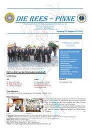 Die Rees – Pinne 2/2014 Marinekameradschaft Simbach/Inn