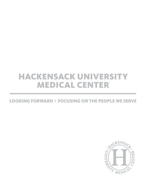 HACKENSACK UNIVERSITY MEDICAL CENTER