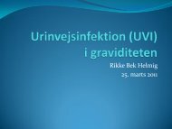 Urinvejsinfektion i graviditeten - DUGS.dk.