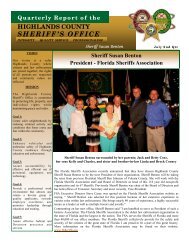 April - Highlands County Sheriff's Office