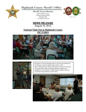 08-10-2012 National Night Out Pictures - Highlands County Sheriff's ...