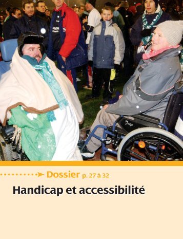 Dossier : Handicap et accessibilitÃ© - Maubeuge